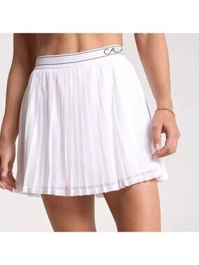 CALIA Court Collection Skort Large Pleated Mesh High Rise Pull On Tenniscore NEW